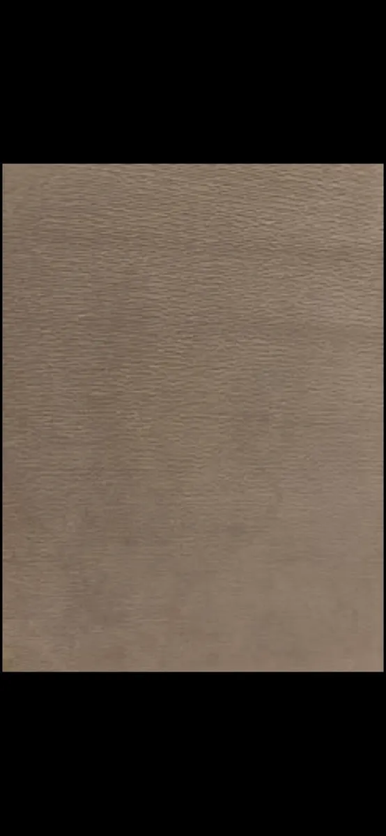 King Size Bed Frame Cream Velvet - Image 3