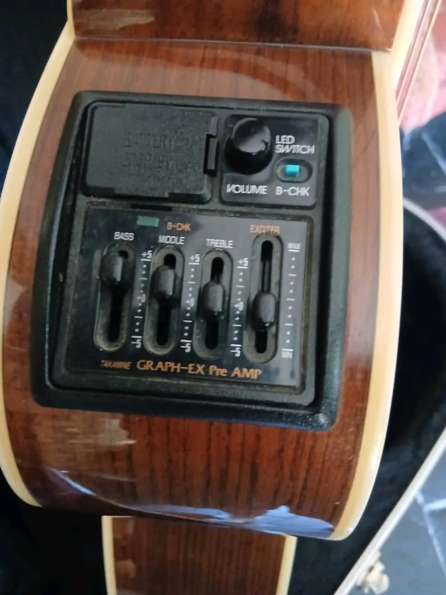 Takamine guitar TSF  series made in Japan 1990 - Image 2