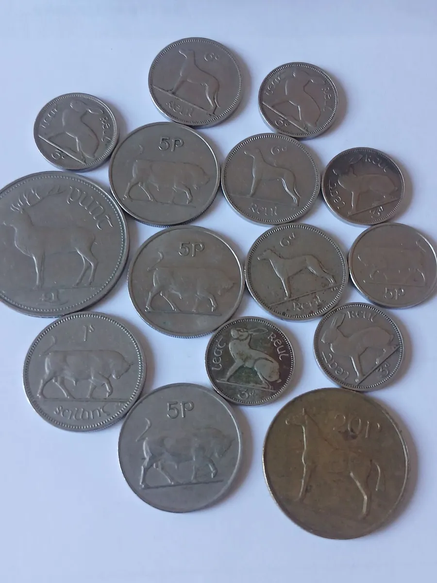 Old irish coins - Image 1