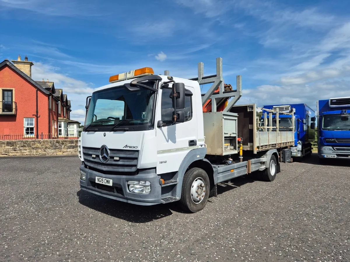 2015 Merc Atego 15 tonner Pole Truck 78000kms - Image 1
