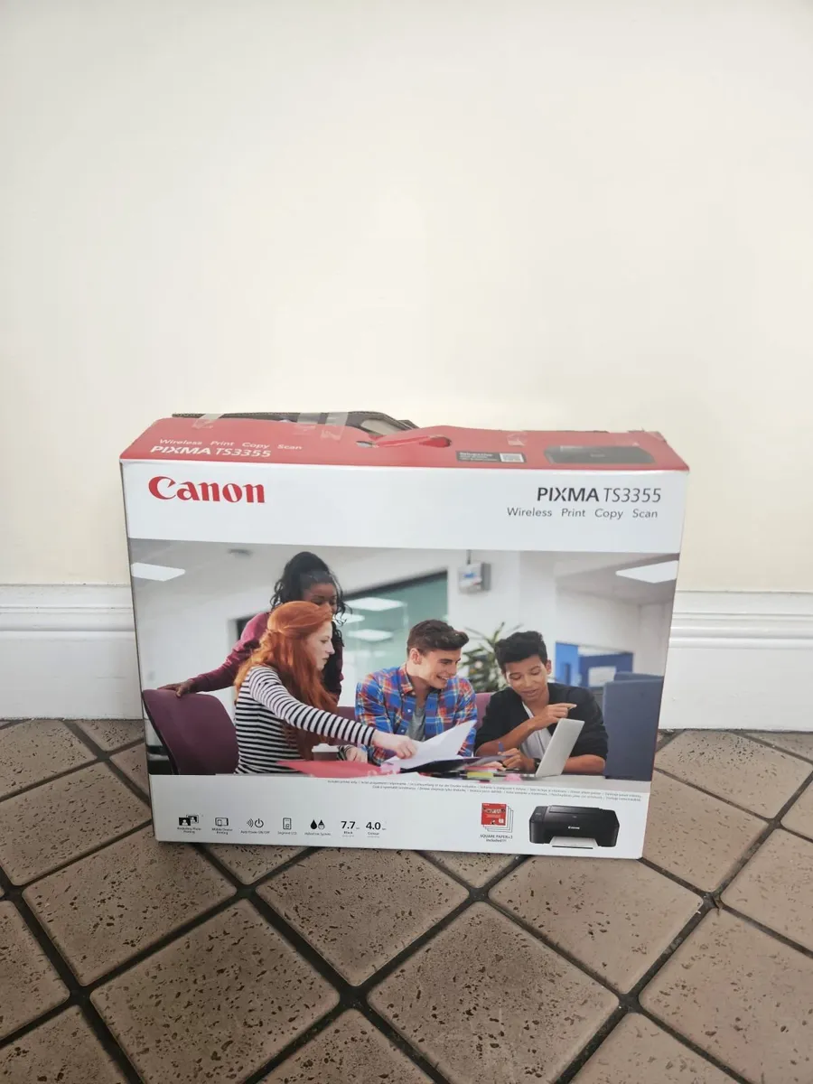 Canon PIXMA TS3355 Wireless Printer - Image 3