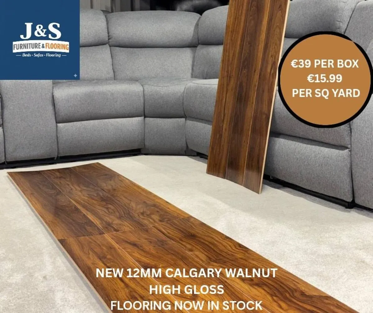 New 12MM High gloss Flooring - Image 4
