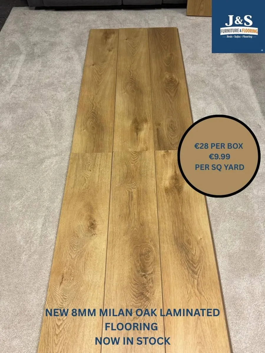 8MM Laminated Flooring-Free Delivery - Image 3