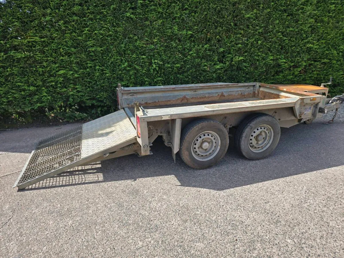 8x4ft ifor williams digger plant trailer 2.7ton - Image 4