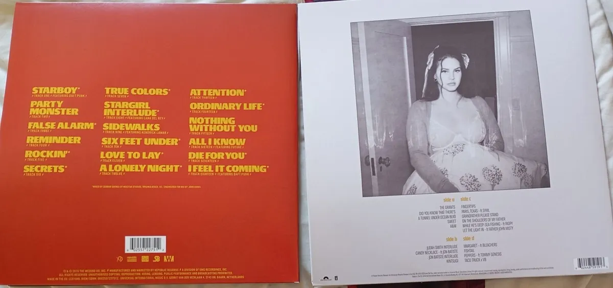 Vinyls Lana del Rey and The Weeknd - Image 4