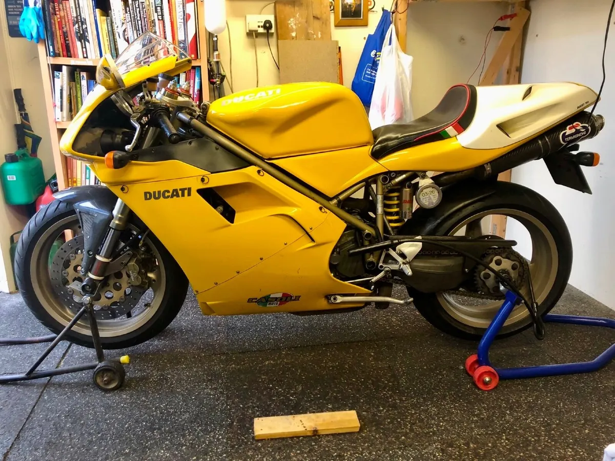 1998 Ducati 916 – Fresh Belts – Clean & Ready to G - Image 3