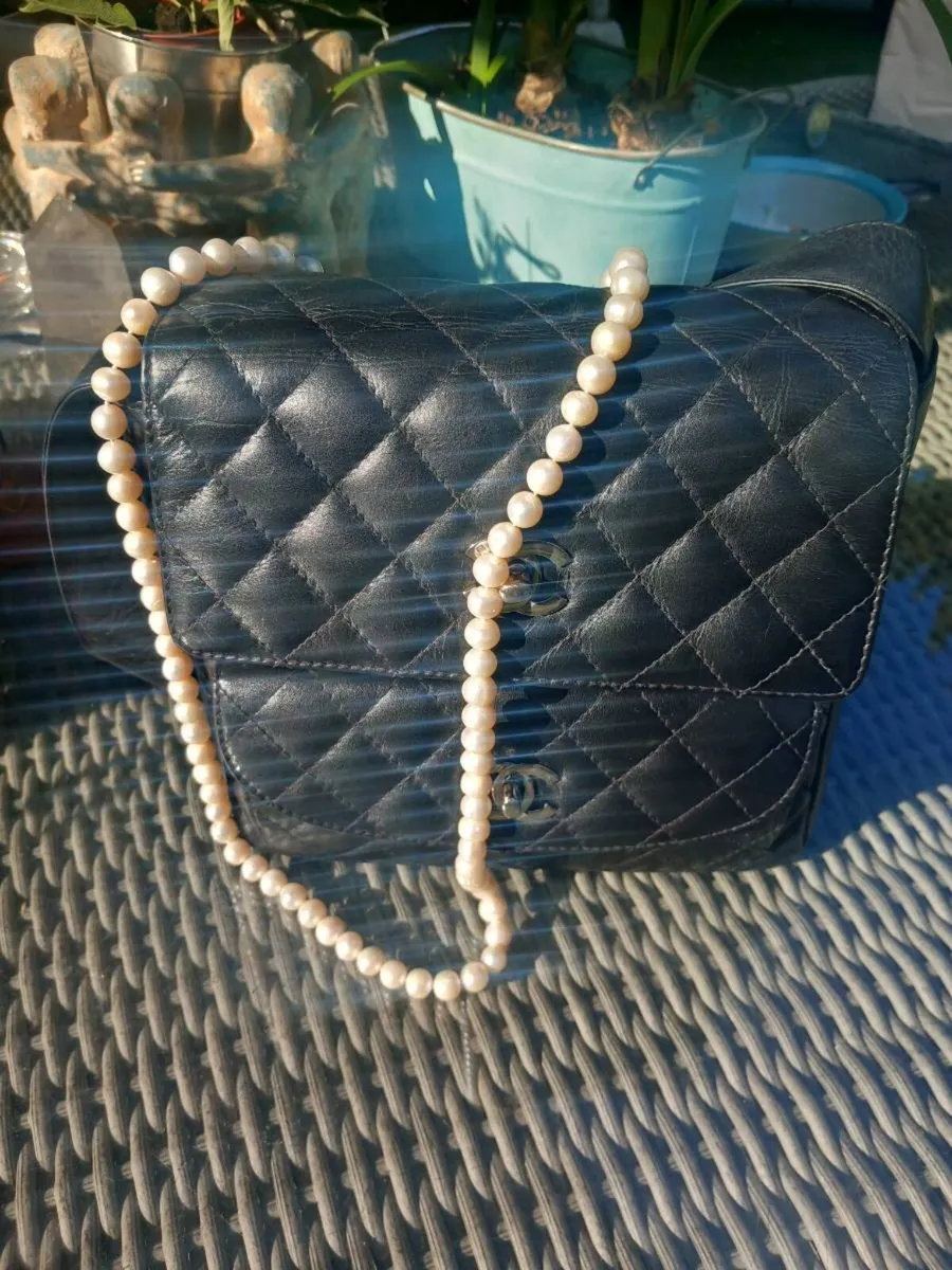 80cm freshwater pearl necklace, free reg post - Image 1