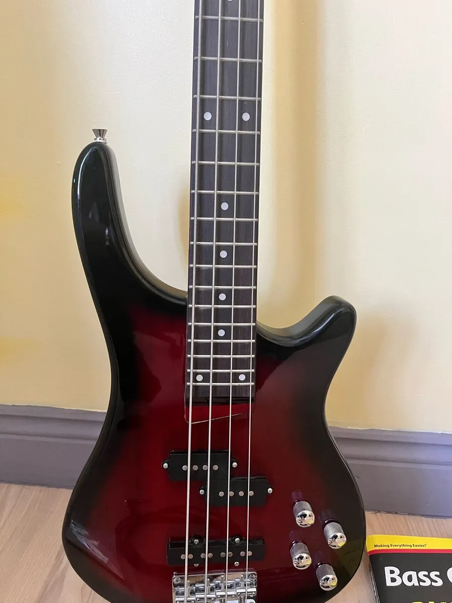 Bass Guitar and Amp - Image 1