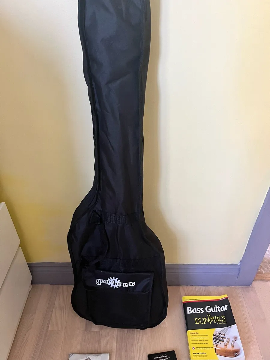 Bass Guitar and Amp - Image 2