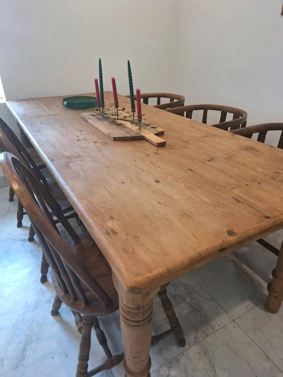 Pine table - Image 3