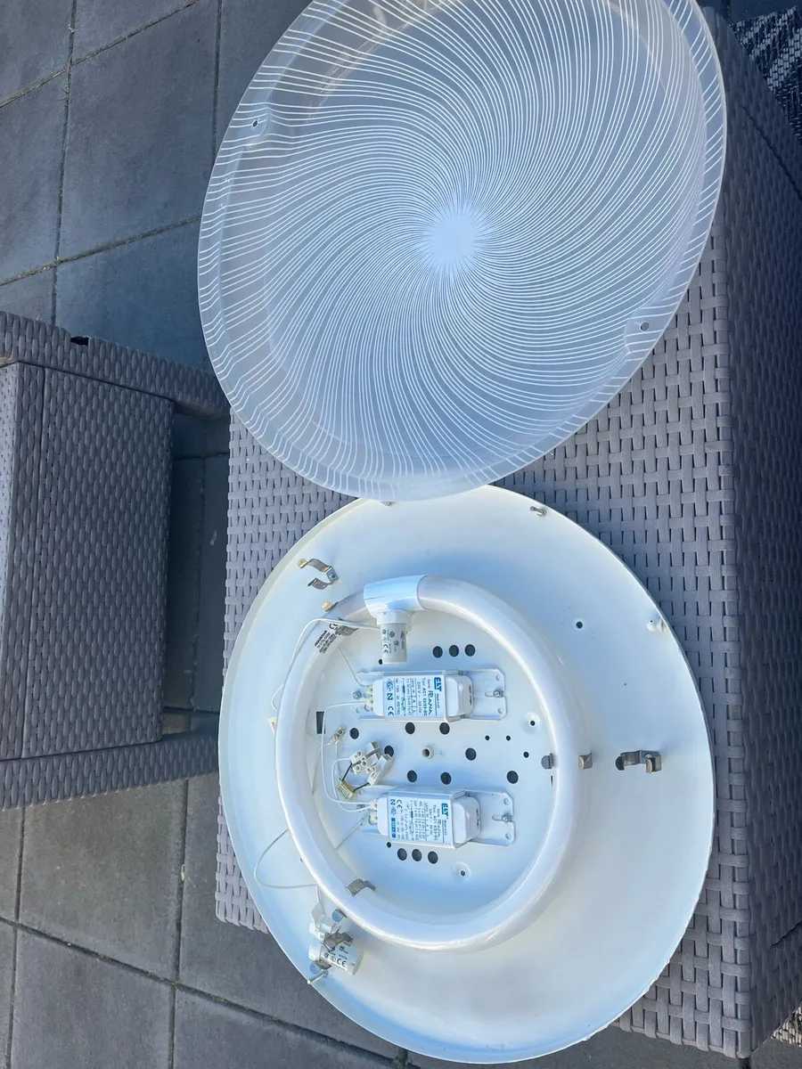 Round Flush Ceiling Light Fitting - Image 2