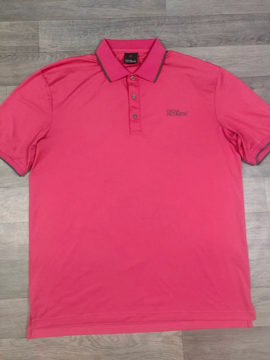 Oscar Jacobson Golf Polo Shirt Mens XL - Image 2