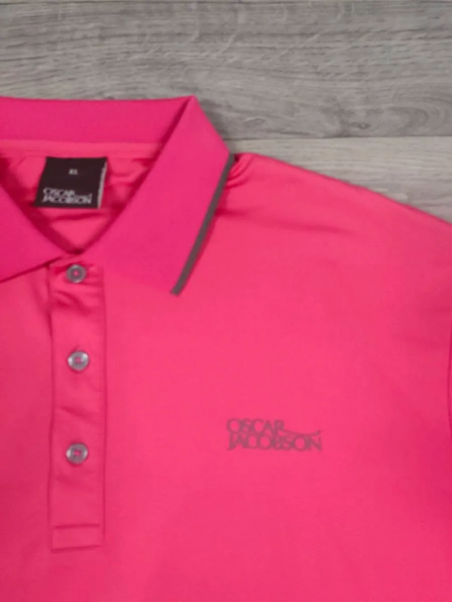 Oscar Jacobson Golf Polo Shirt Mens XL - Image 3