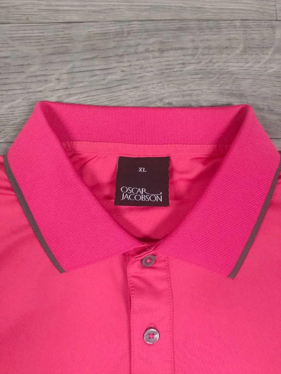 Oscar Jacobson Golf Polo Shirt Mens XL - Image 4