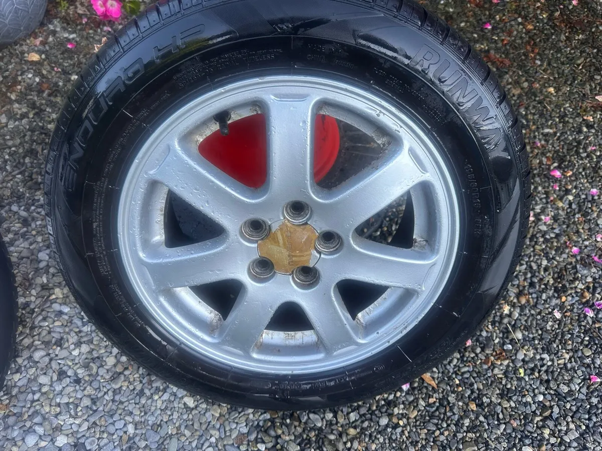 15” Subaru Impreza wheels & tyres - Image 2