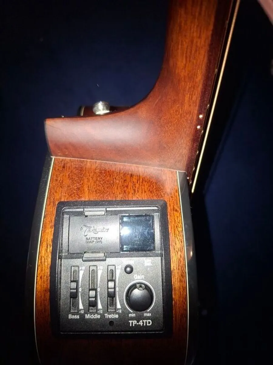 takamine acoustic guitar - Image 4