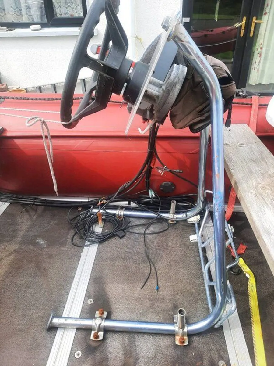 4.2m Kolibri boat and 15hp honda - Image 2