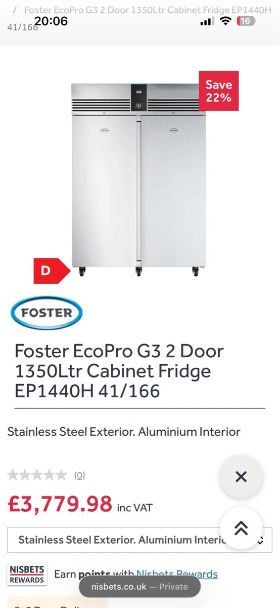 Commercial Fridge