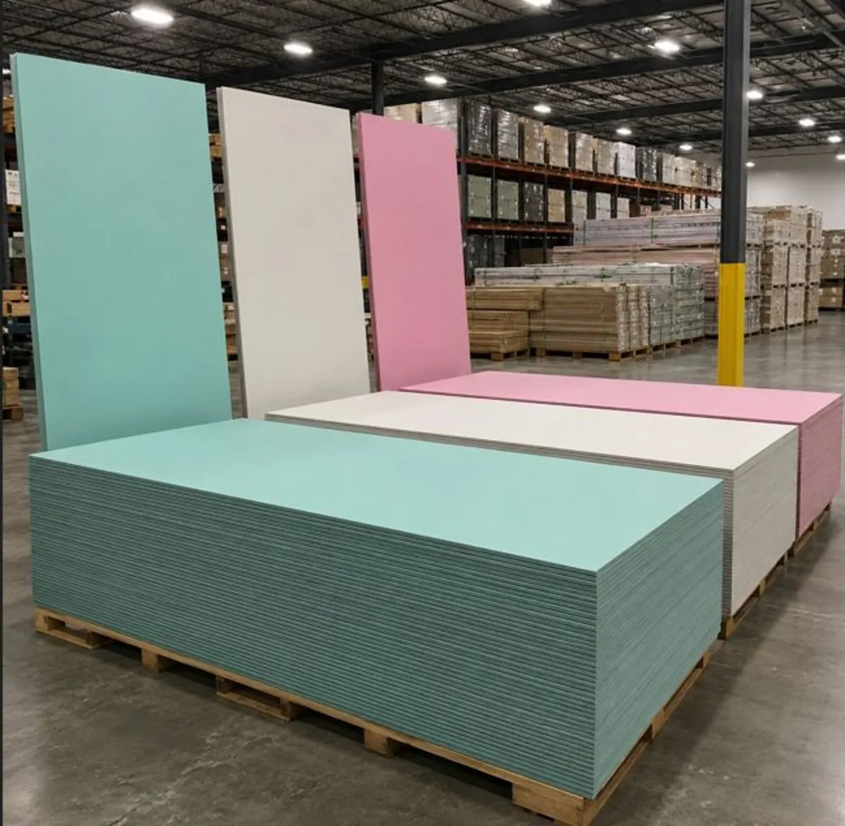 12mm Plasterboard Slab Moisture & Fire Resistant - Image 1