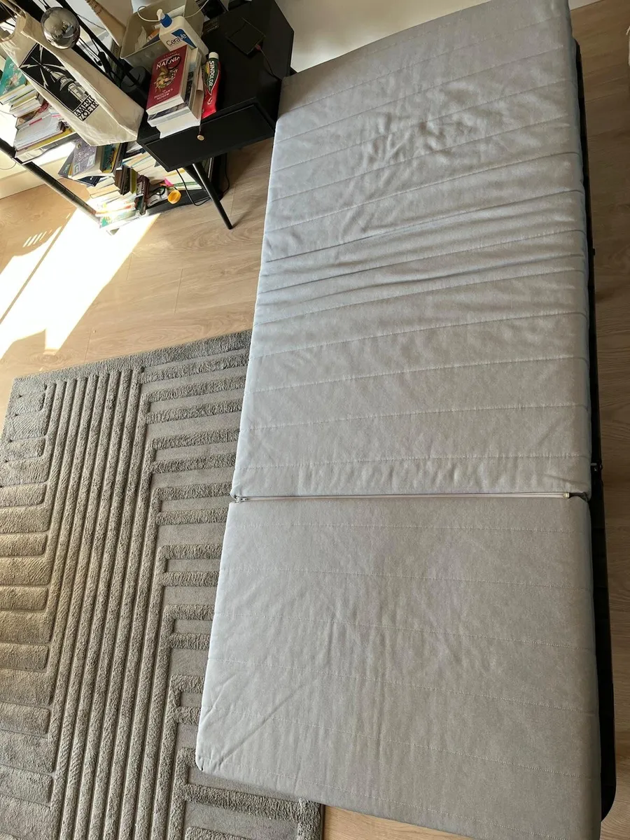 IKEA LYCKSELE chair bed (black), including matt - Image 2
