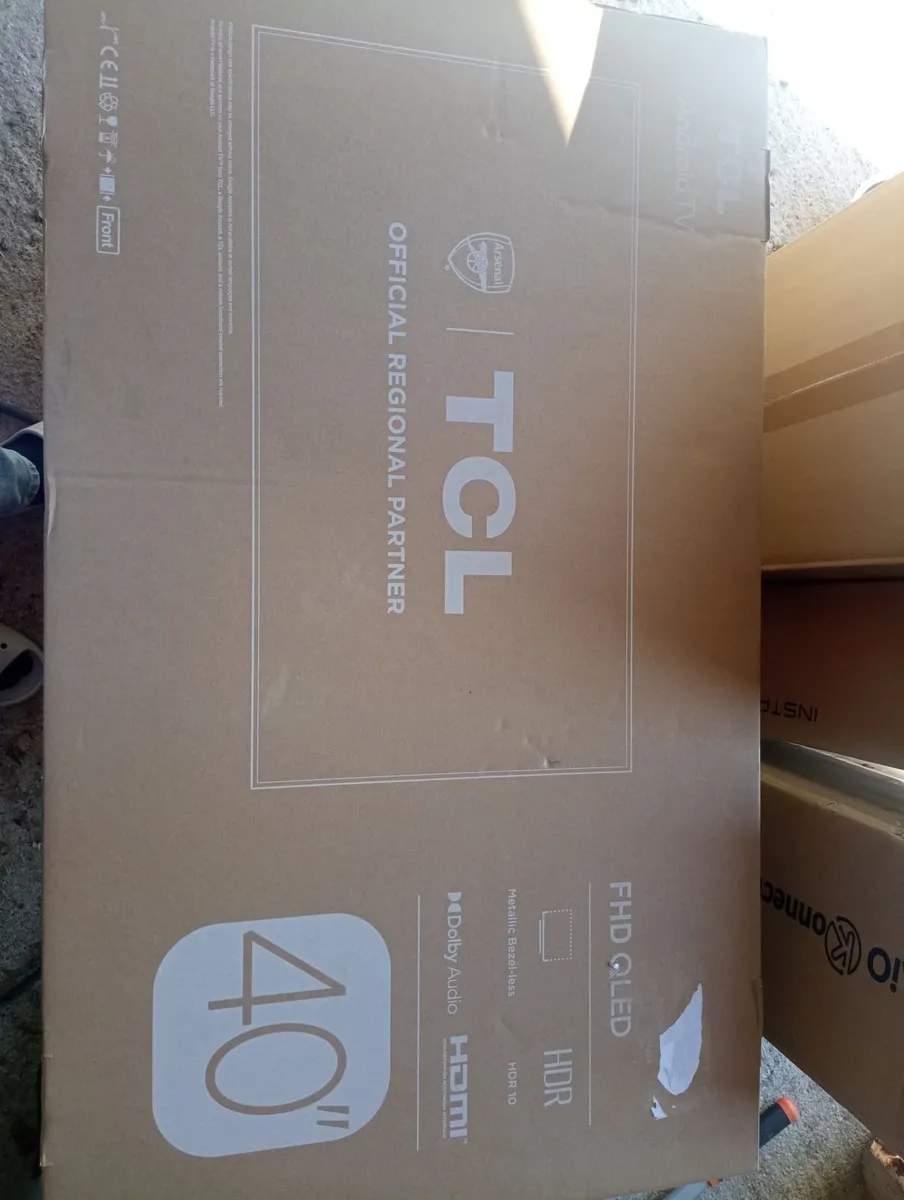 Brand new 40inch TV in box unopened