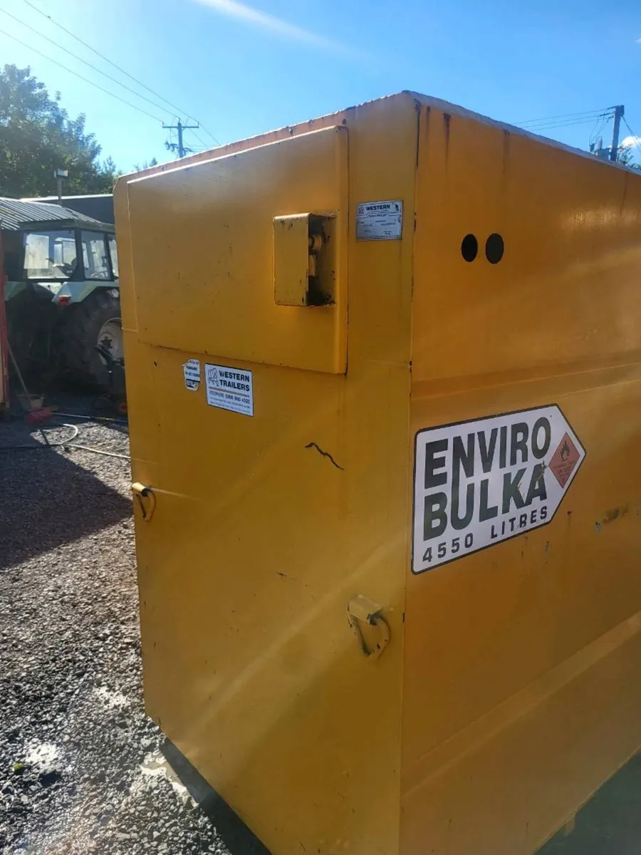 4550 litre Bunded diesel tank - Image 3
