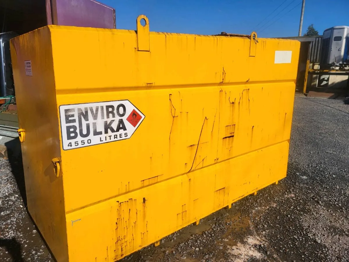 4550 litre Bunded diesel tank - Image 2