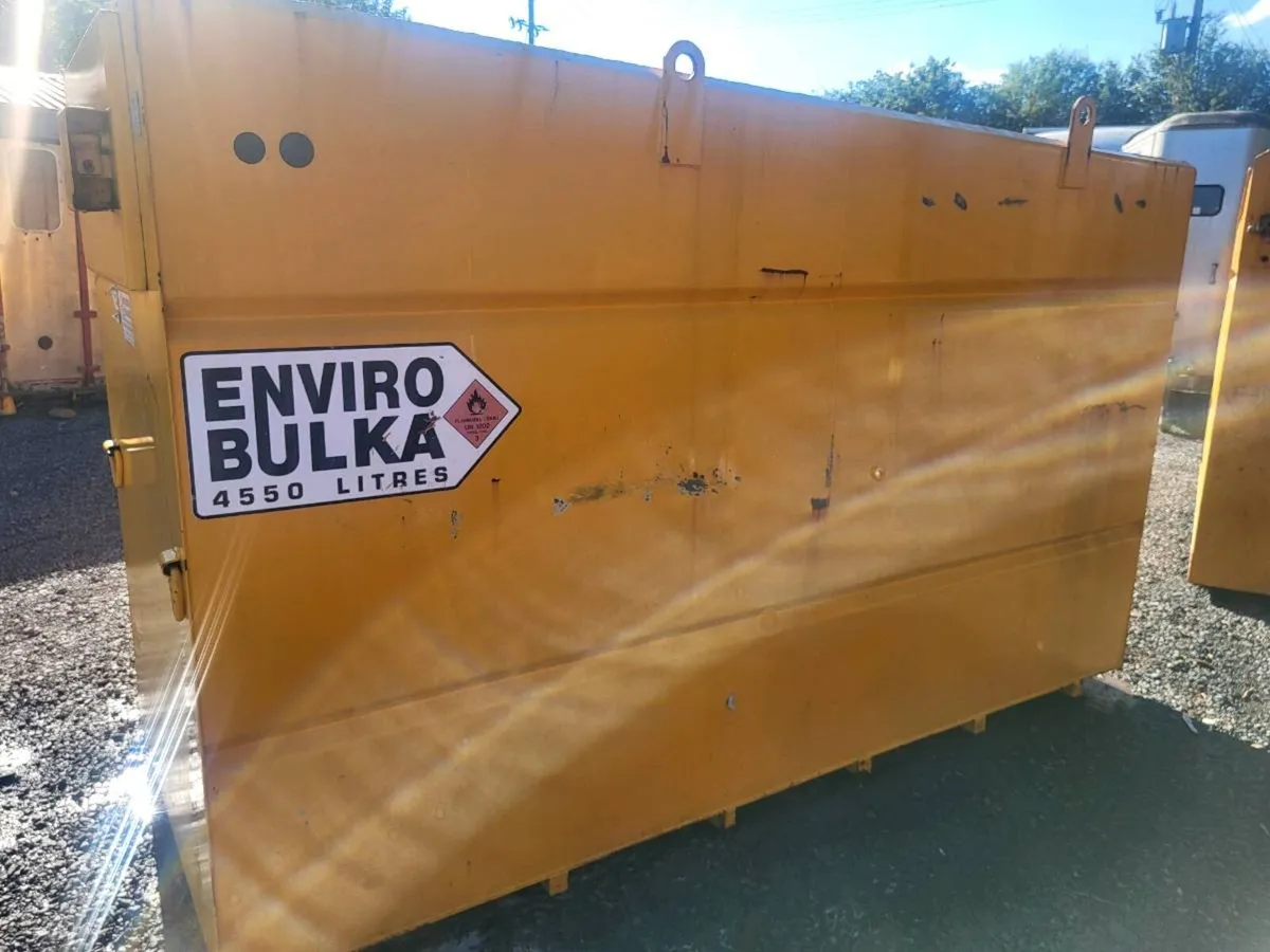 4550 litre Bunded diesel tank - Image 1