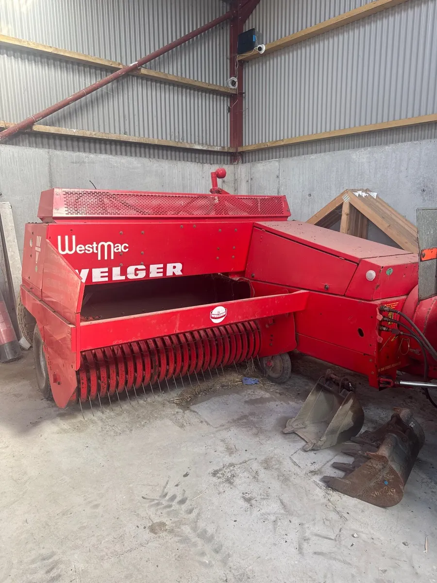 Welger 63  West Mac ,Kuhn 8 ft conditioner mower - Image 1