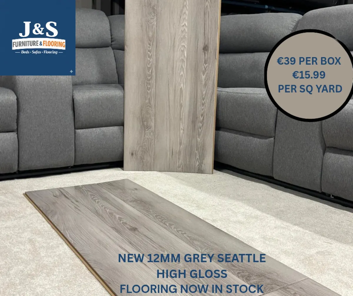 New 8MM Laminated Flooring - Image 4