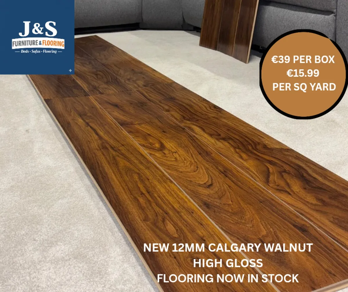 New 8MM Laminated Flooring - Image 3