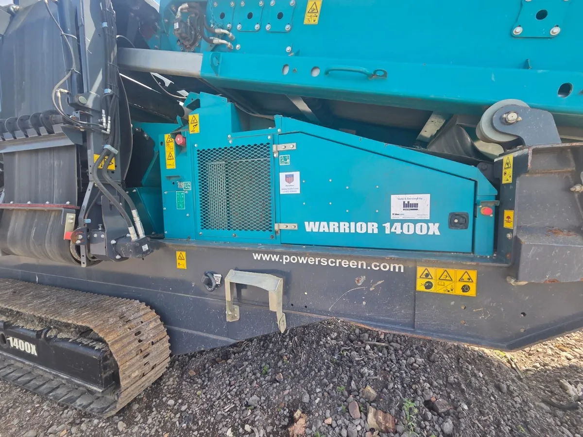 Powerscreen Warrior 1400x just 190hrs - Image 4