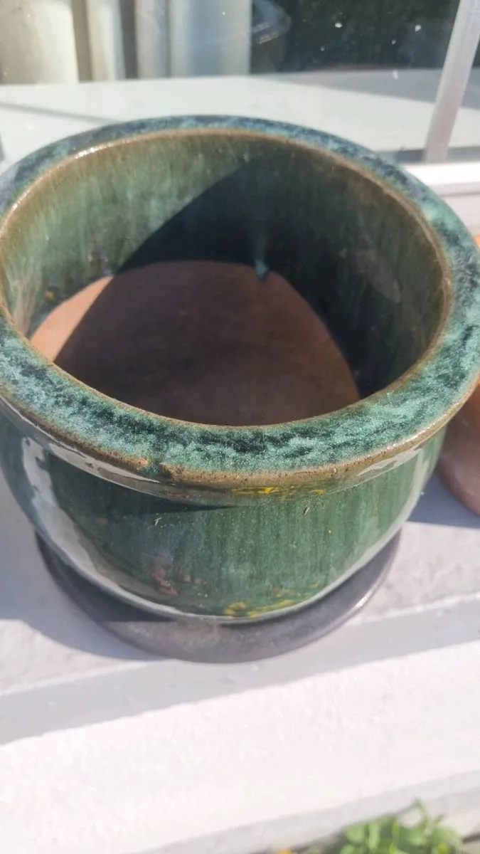 Terracotta and Ceramic flower pots - Image 2
