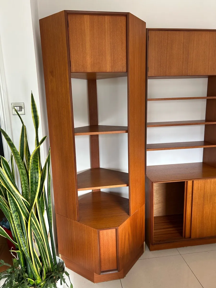 G Plan ladderax bays x 3 mid century teak retro - Image 3