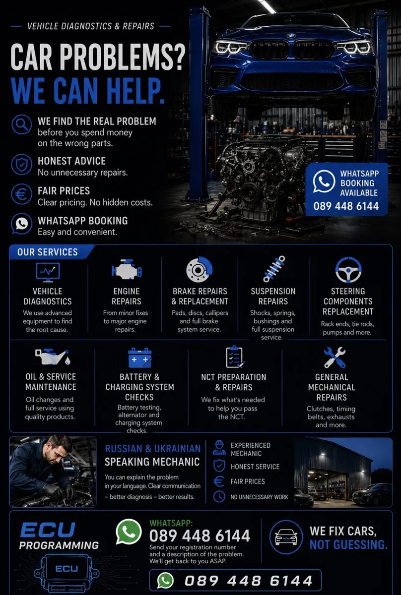Vehicle Diagnostics & Repairs
