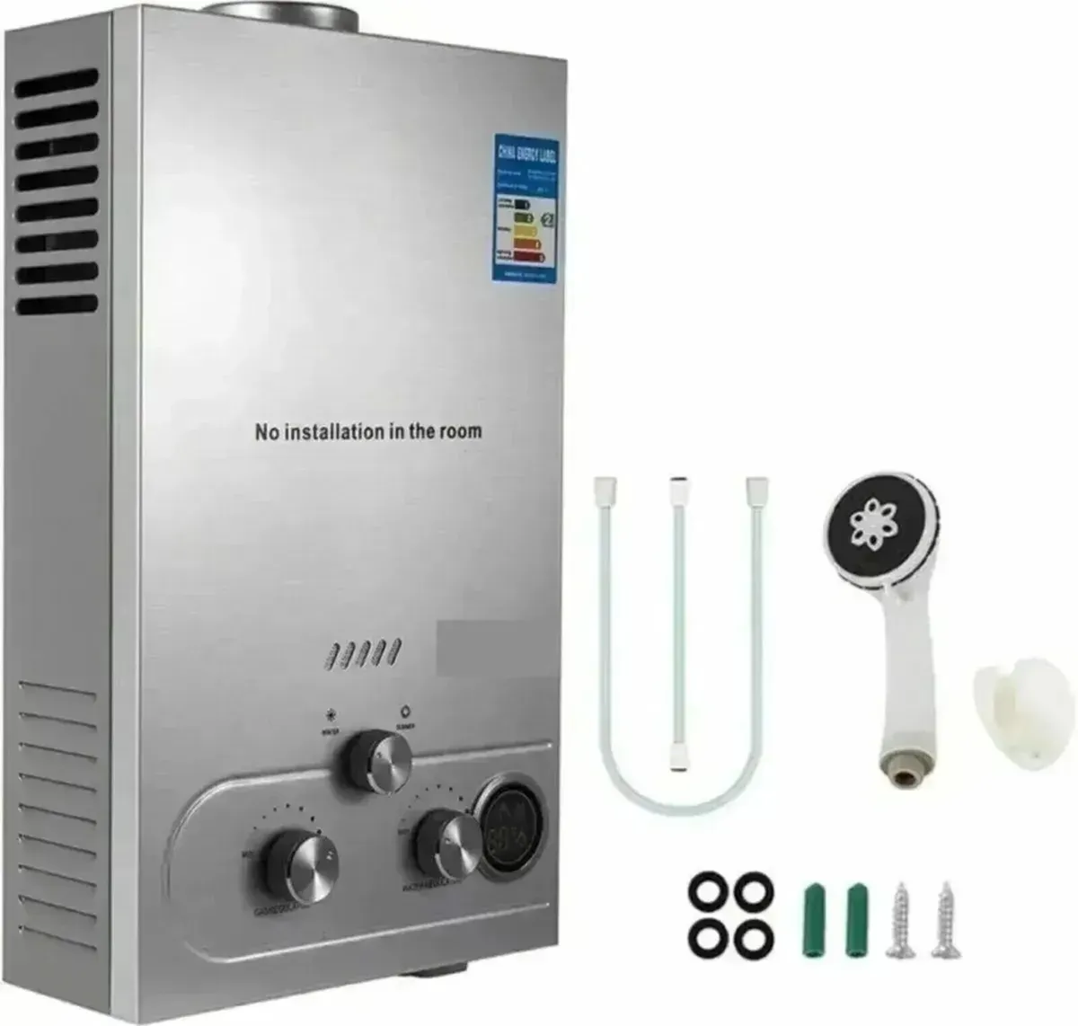 18L Instant Gas Hot Water Heater Tankless Boiler - Image 2