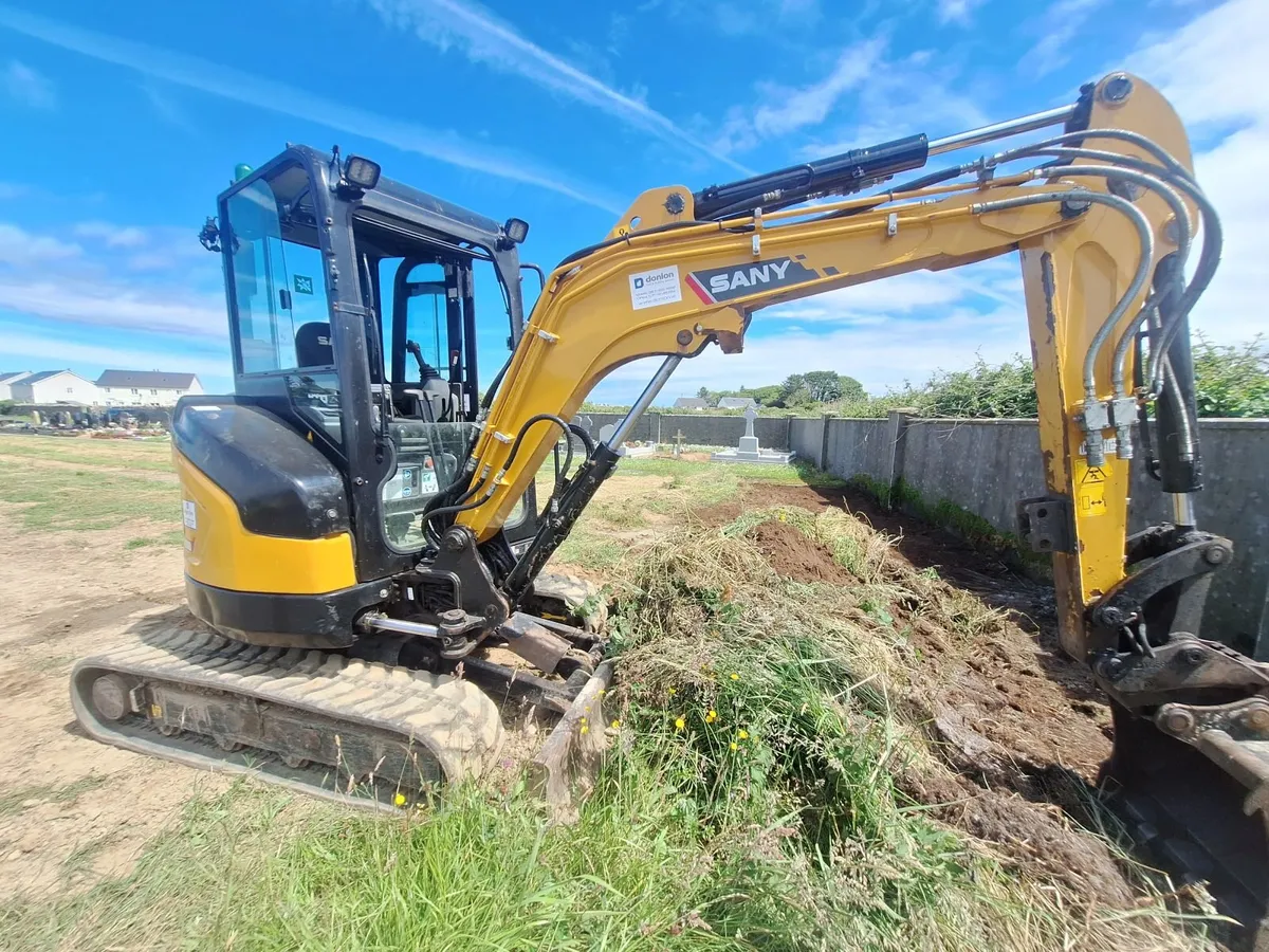 Sany 26 excavator - Image 1