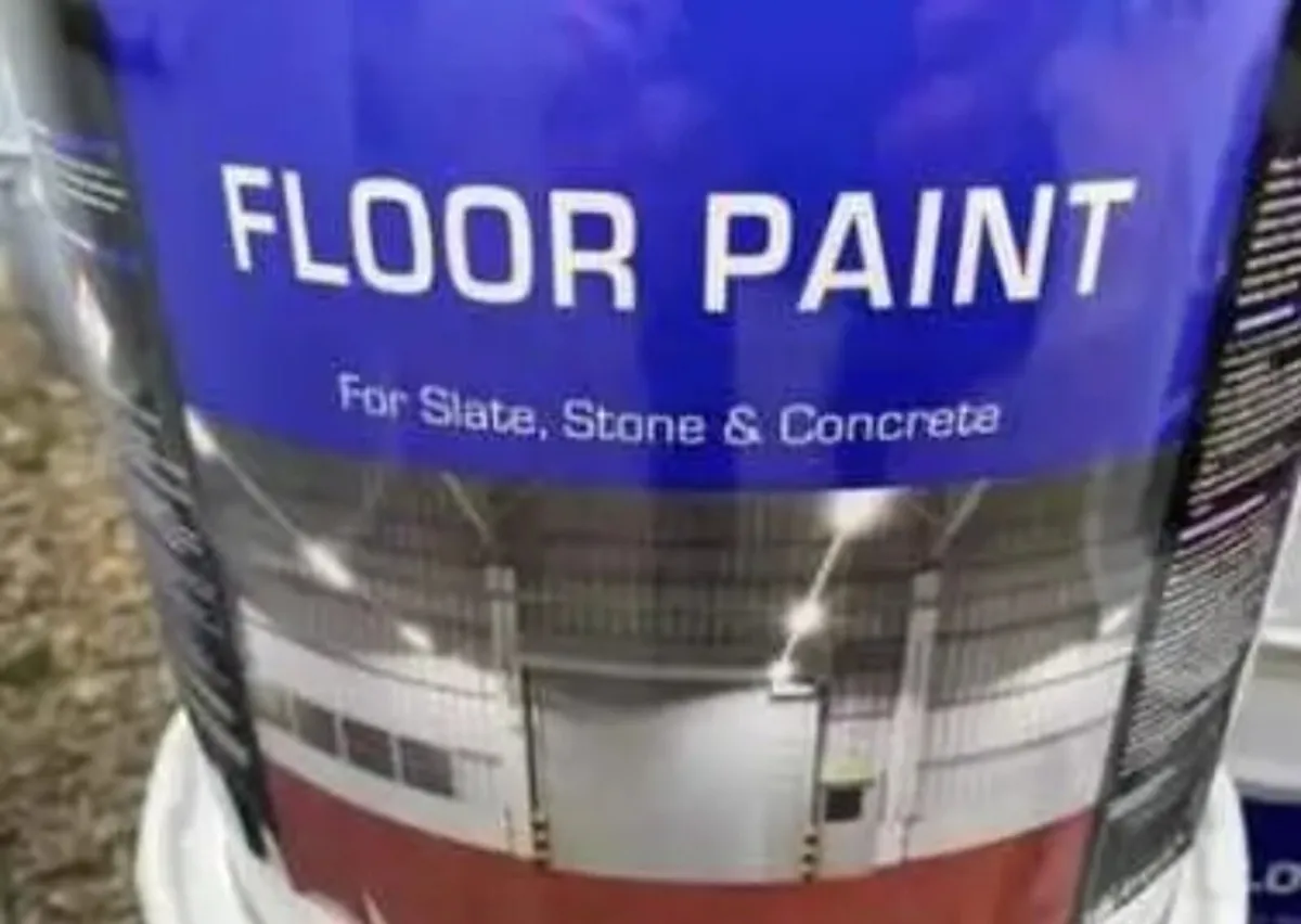 20 liter drum of  industrial  floor paint - Image 1