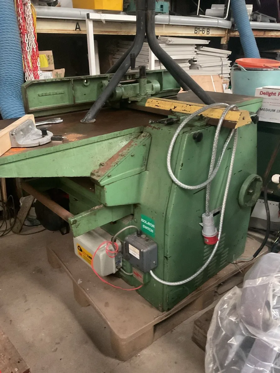 Tenoner machine ex college - Image 4