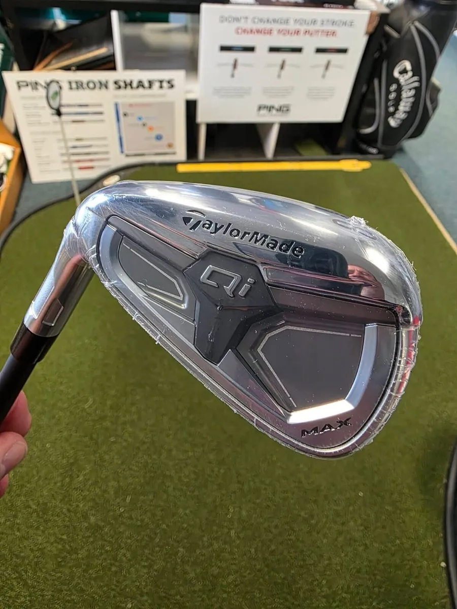 New Left Hand Taylormade Qi Irons - Image 2