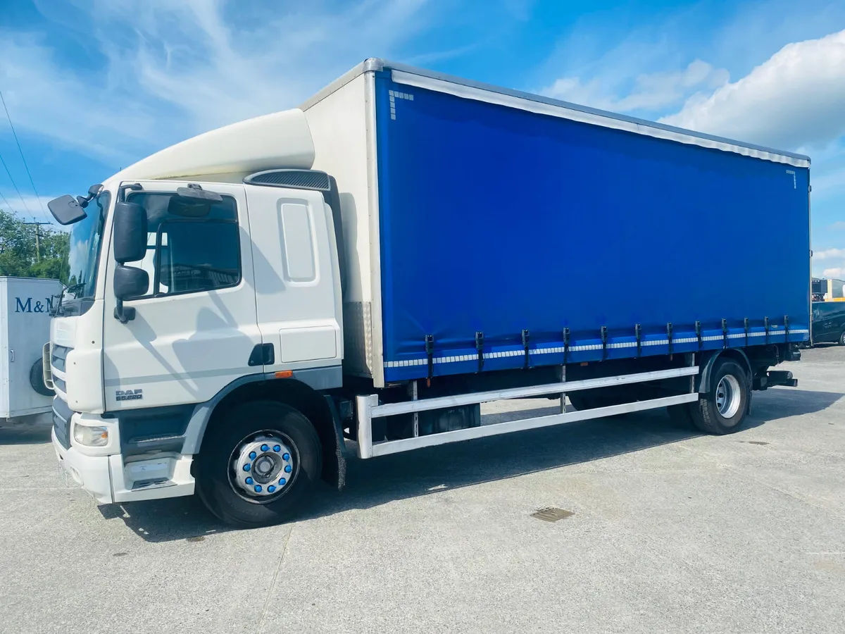 2012 Daf CF 65 220 25ft Curtiansider - Image 3