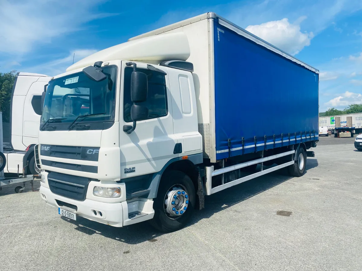 2012 Daf CF 65 220 25ft Curtiansider - Image 1