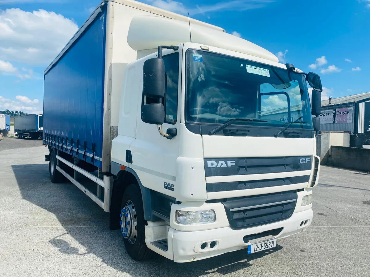 2012 Daf CF 65 220 25ft Curtiansider - Image 2