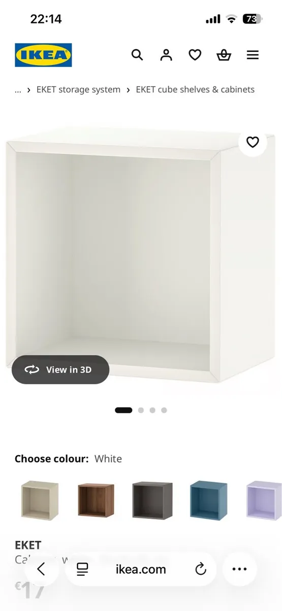 Ikea Wall cubes (Pair) - Image 4