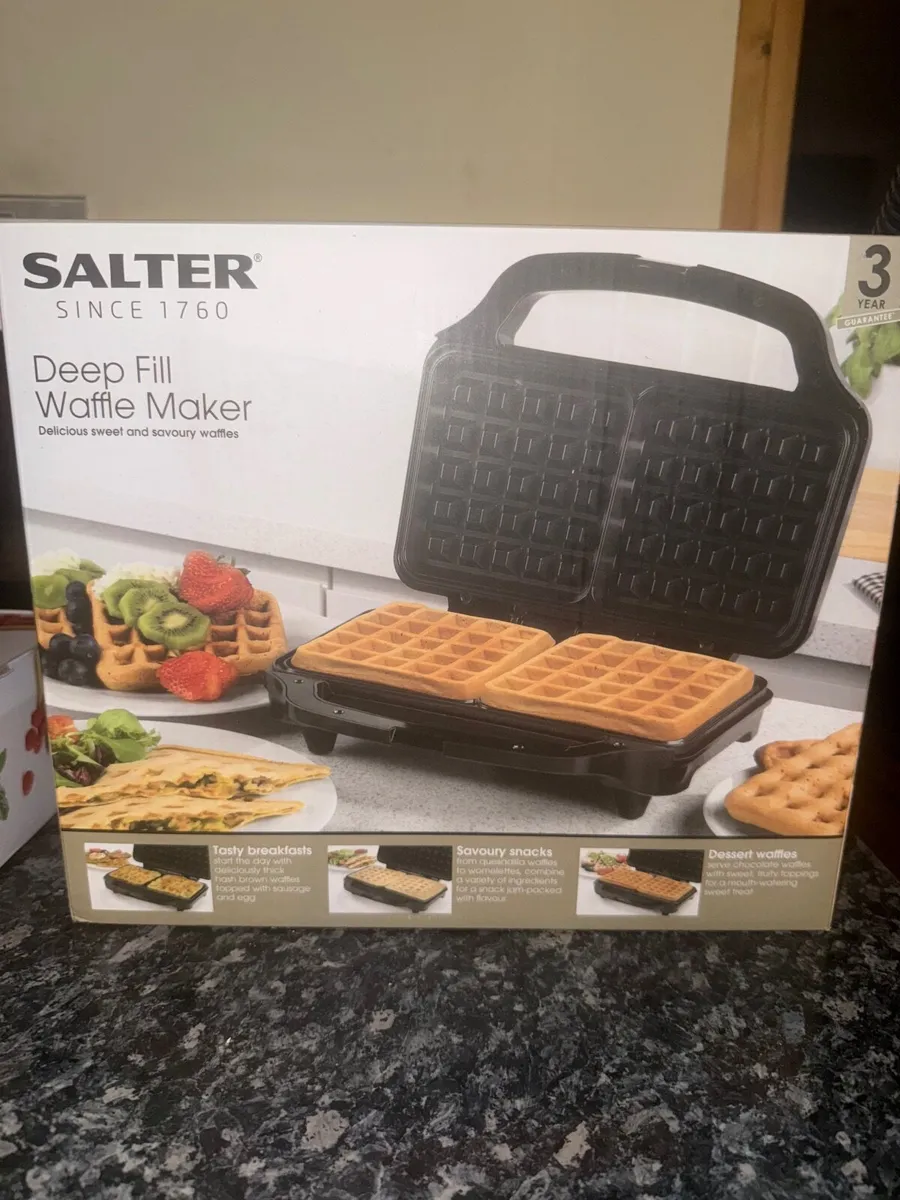 salter waffle maker