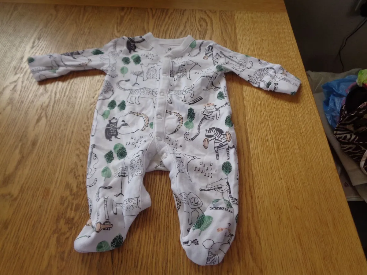 Next Newborn Babygros x 7 for Sale - Image 4