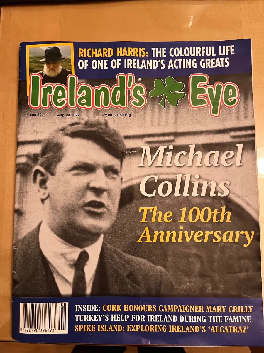 Ireland's Eye Magazine Featuring "Michael Collins"