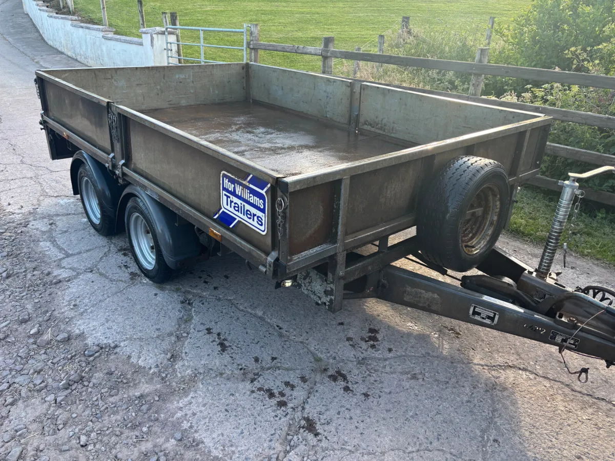 Ifor Williams 10ft x 6ft 6” dropside trailer - Image 1