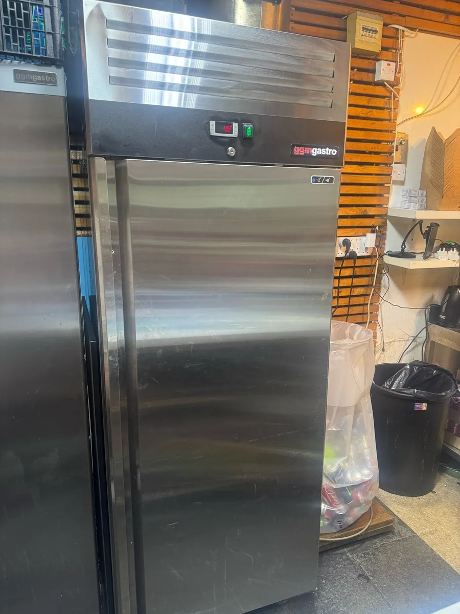 Commercial standing fridge - Image 1
