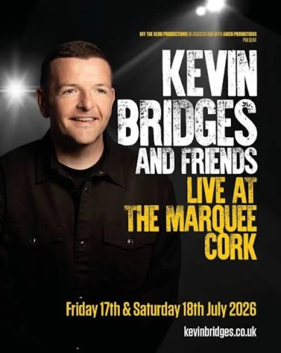 Kevin Bridges live at the Marquee Cork